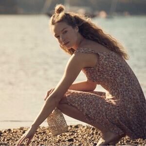 Doen Porto Silk Seashell Print Mini A Line Dress Tresors Da La Mer Soleil